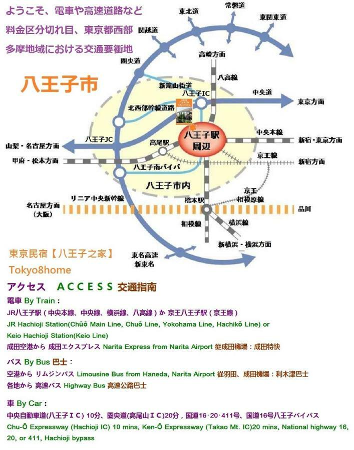 Tokyo8home Hachioji Eksteriør billede
